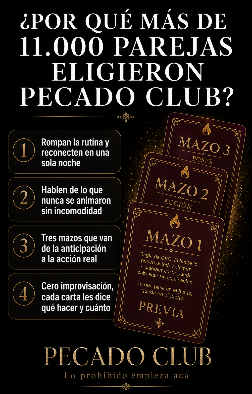 No es un juego… es una experiencia — Noche Prohibida